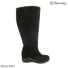 botas novas da coxa das mulheres grandes do inverno